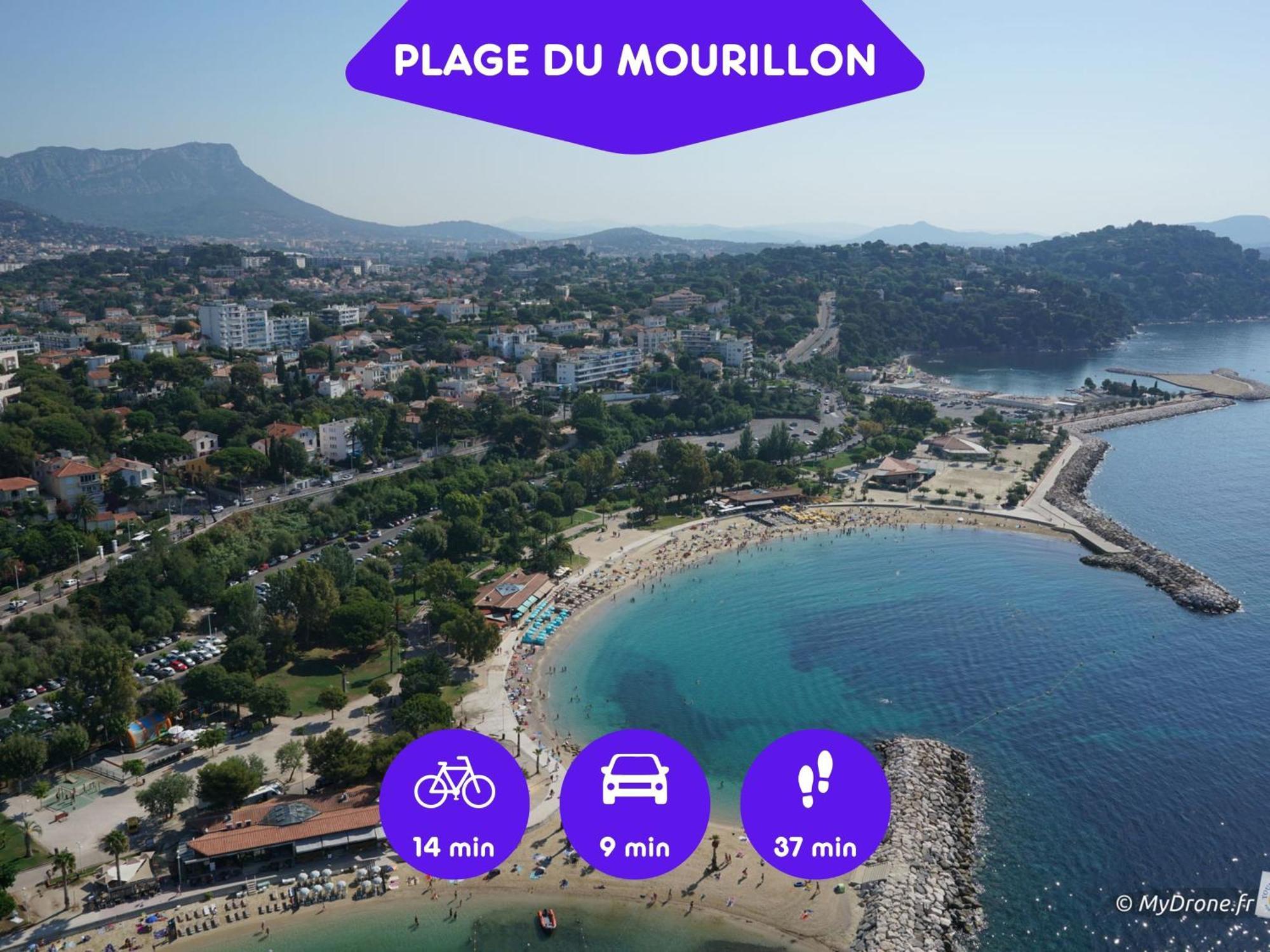 Bao Location - Ideal Pro & Groupe - Calme - Lumineux - Wifi - Terrasse - Jardin - Plage A 2Km - Proche Centre Ville, Gare, Commerces - Parking Prive 툴롱 외부 사진