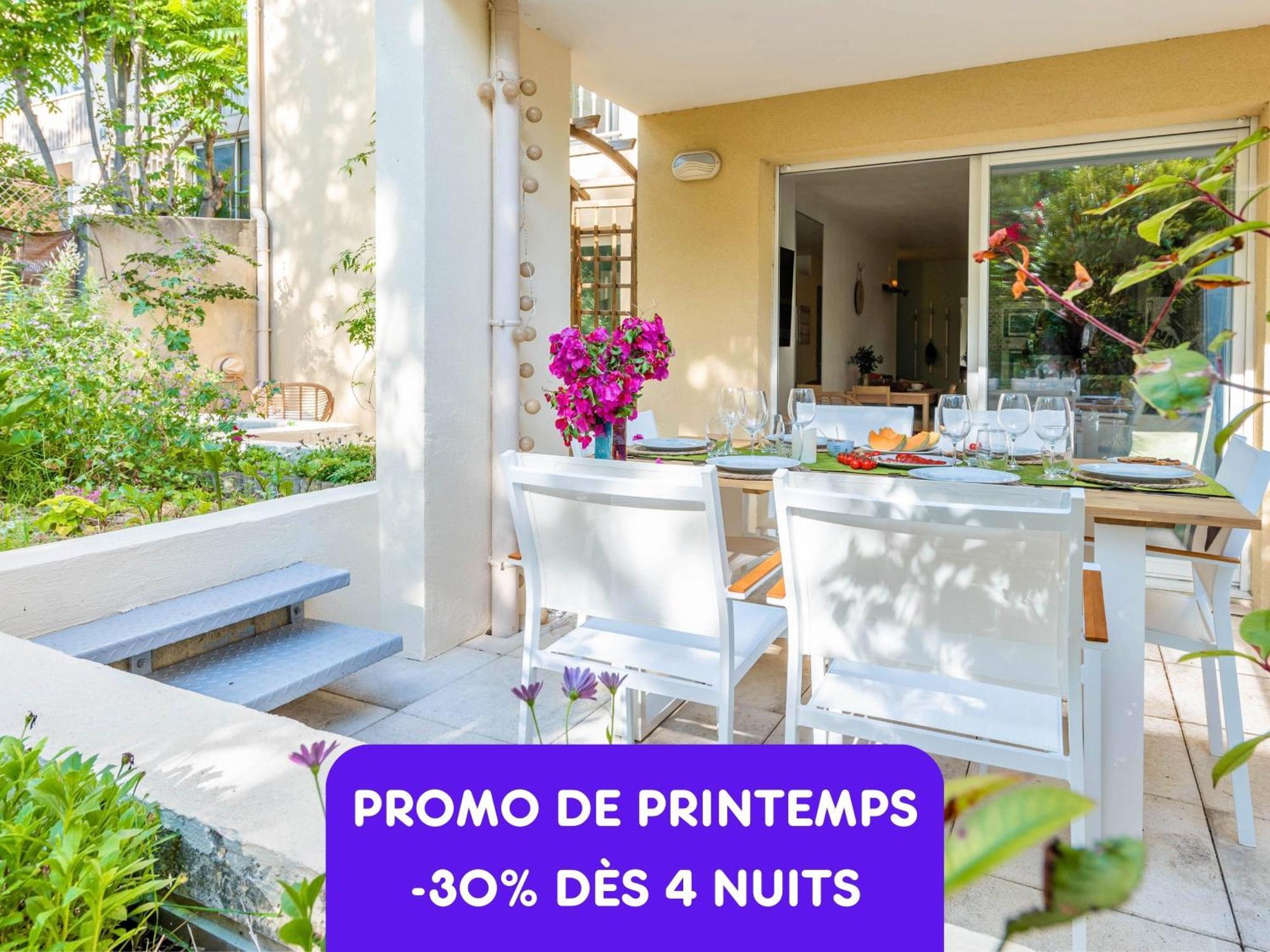 Bao Location - Ideal Pro & Groupe - Calme - Lumineux - Wifi - Terrasse - Jardin - Plage A 2Km - Proche Centre Ville, Gare, Commerces - Parking Prive 툴롱 외부 사진