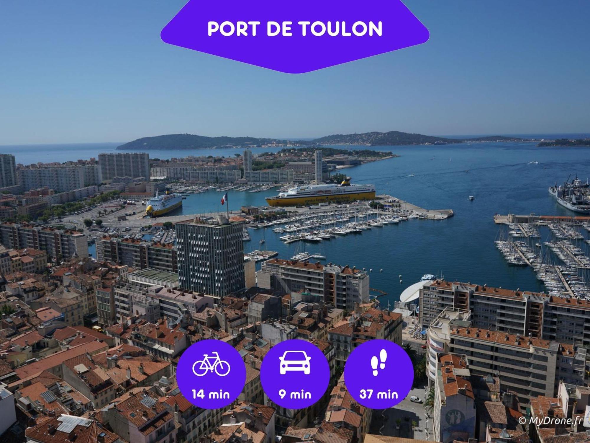 Bao Location - Ideal Pro & Groupe - Calme - Lumineux - Wifi - Terrasse - Jardin - Plage A 2Km - Proche Centre Ville, Gare, Commerces - Parking Prive 툴롱 외부 사진